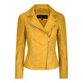 Stylish Women's Real Leather Windproof Outwear Custom Logo Warm Jackets Wool Breathable Feature Most selling product
