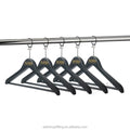 Luxury Custom Logo Anti-Theft Wood Clothing Clothes Hanger for Motel Hotel