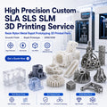 High Precision Custom SLA SLS SLM 3D Printing Service Resin Nylon Metal Rapid Prototyping 3D Printed Parts MegaBDM