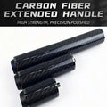 8 Inch 3K/12K Carbon Fiber Professional Adjustable Lightweight Pool Cue Extension Durable High Strength Rear Snooker Billiard
