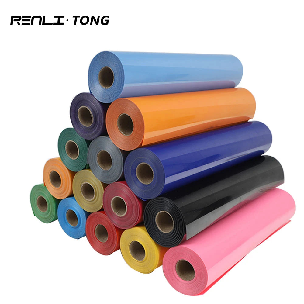 Renlitong PU Soft Matte Elasticity Htv Heat Press Flex Customize t Shirt Heat Transfer Vinyl Best Vinyl for Shirts Design