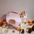 Creative Cow-Shaped Glass Piggy Banks Customizable Color Logo Reusable Handmade Chien Keng Brand Low MOQ Multipurpose Gift