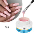 Extension Nail Extensions Poly Kit for Set Non Glue Stick Hand Building Uv Build Acrylic Nails Tips Label De Rubber Builder Gel