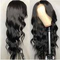 hd  Transparent Brazilian Human Hair Lace Front WigStraight Virgin HairWig for Black Women Pre Pluck Lace Wig With Baby Hair