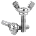 Hot Sale M3 M5 M6 M8 304Stainless Steel Carbon Steel Butterfly Machine Industry Fastener Screw Wing Bolt