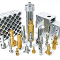 Custom OEM Metal Parts Turning Machined Prototype Copper Titanium Milled Turned Milling Aluminum Component Metal Material