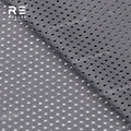 100% Polyester Mesh Fabric 120GSM Tactical Tricot Plain Black Wolf Grey 120gsm Outdoor Fabric for Girls' Hexagonal Memory