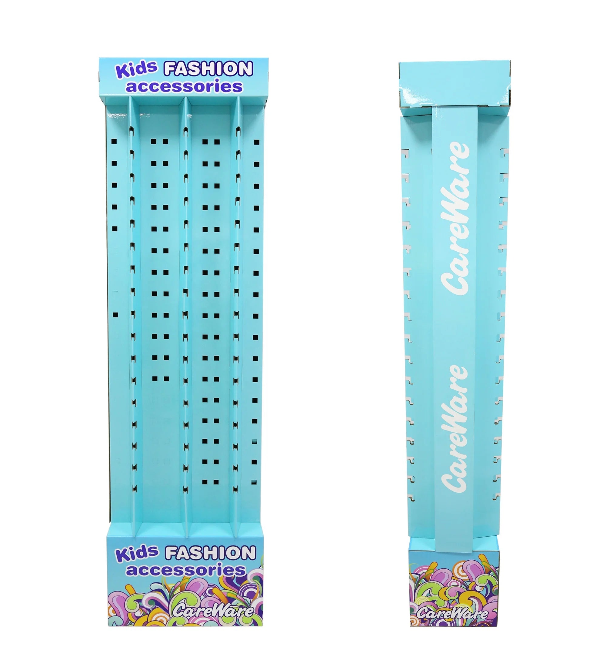 Custom Printing Retail Free Corrugated Cardboard Displays Rack Product POP up Counter Floor Snacks Cardboard Display Stand
