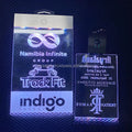 Luxury LED Staff Name Label Card Custom Employee ID Holder Engrave Acrylic VIP Visitor Access Digital Printing Film 3mm