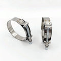 Heavy Duty T Bolt Hose Clamp High Pressure 304ss Stainless Steel Automotive Band Clamp