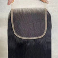 Factory Price Cheveux Humain European Hair Bone Straight Closures Perruques Sans Colle Cheveux Humains As Beauty Products
