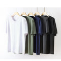 Bangladesh China Factory Price Summer Quick Dry Polyester Loose Fit Crew Neck Short Sleeve Solid Color Casual Sports T Shirt