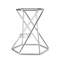 Modern Luxury for Chrome Eco-Friendly Metal Display Stand for Gem Minerals Geodes Agate Collection Promotions