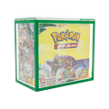 Jinda Modern Acrylic Magnetic Washable for Pokemon Booster Case Customized Color Borders English Booster Box Protector