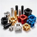 Custom Lathe Machined Parts Milling Metal Anodizing Aluminum Turning Cnc Machining Parts Spare Parts