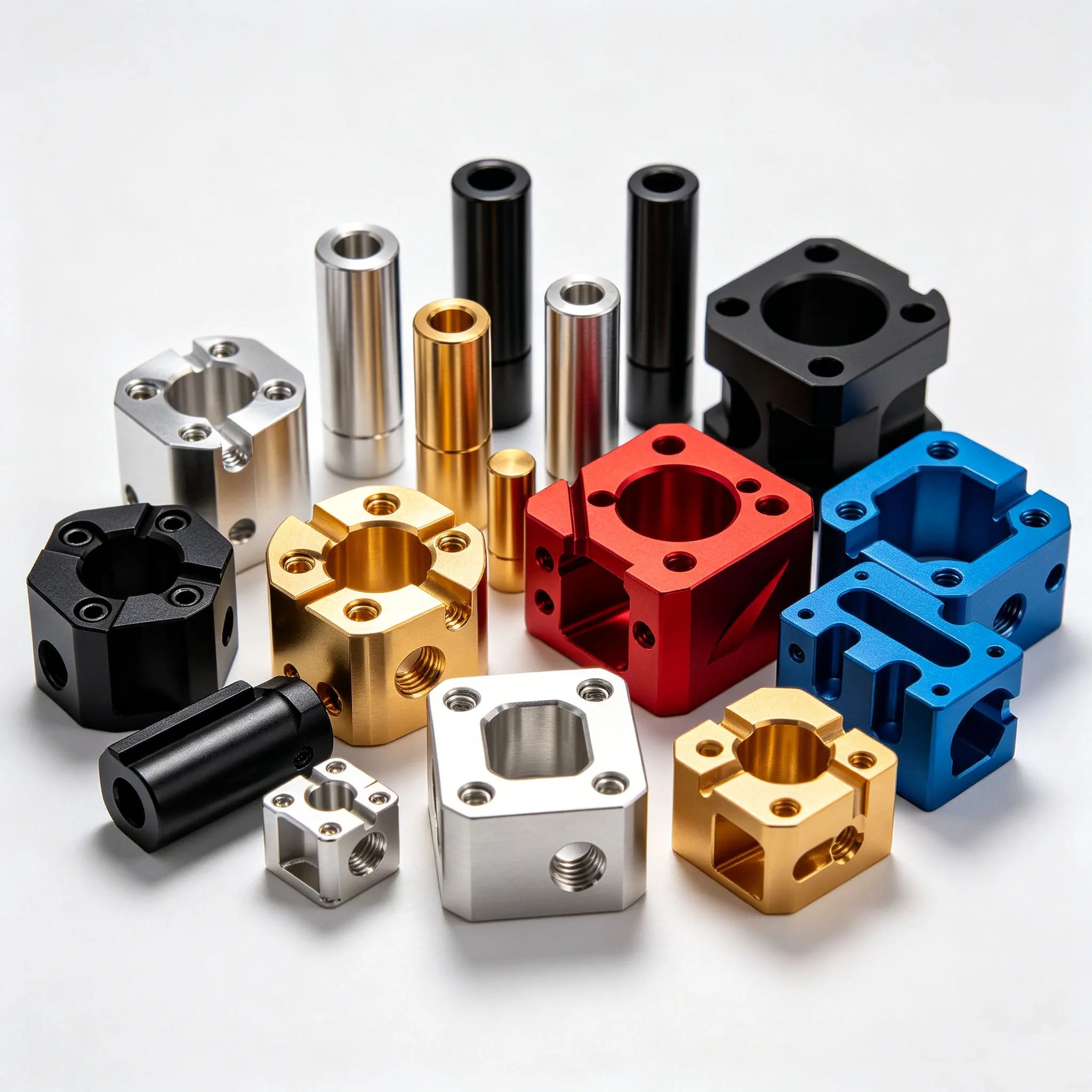 Custom Lathe Machined Parts Milling Metal Anodizing Aluminum Turning Cnc Machining Parts Spare Parts