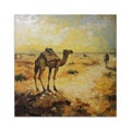Custom Modern Impressionism Oil Paintings Hand-painted Desert Textured Paintings Arabic Camel Canvas Art Prints for Art Projects