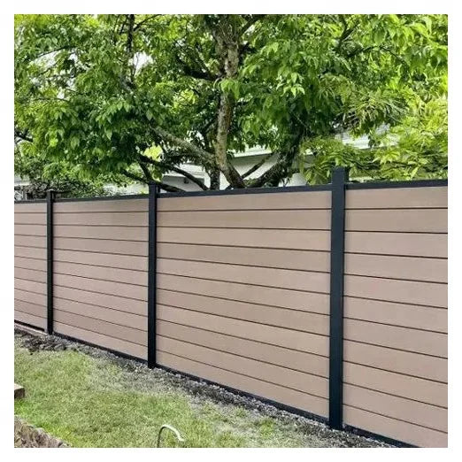 Hot Selling Type Wpc Fence Gate Outdoor Fence Panels Wpc Wood Board Door