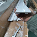 Amer Lightweight Durable and Easy to Install Flooring Moulding Trims PS Skirting Board
