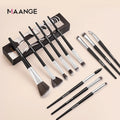 MAANGE Factory Price Wholesale Custom 12pcs Professional Eye Makeup Brush Set with Package Box