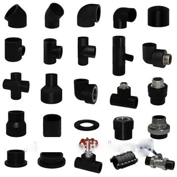 Hdpe Reducing Elbow 75mm 90mm140 mm PN16 PN25 SDR11 PE Polyethylene Equal Molding Water Saddle Clamp Welding Pipe Fitting