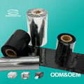 High Speed Black Enhanced Wax Thermal Transfer Ribbon Barcode Foil 110mm*300m Compatible Tsc zebra Printer