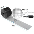 Commercial 8 Inch PVC Coated Galvanized Critter Guard Kits Solar Panel-Net Bird Pigeon Protection for Roof Protection
