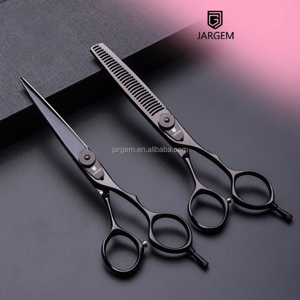Factory Supply Barber Hair Cutting Scissors Set 6 Inch 5 Stars Positive Feedback Hairdressing Scissors