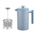 BERTILLE Hot Selling Double Wall Stainless Steel New Color Painting Prensa Francesa French Press Coffee Plunger