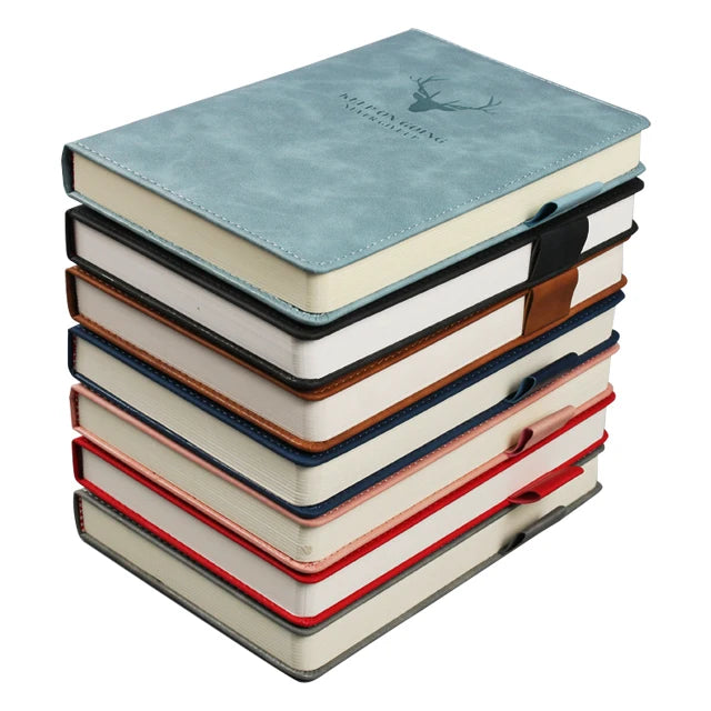Wholesale Leather Journal Notebook A5 PU Leather Hardcover Business Notebook Office Journal Notebook MegaBDM