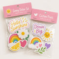 Custom Mixed-Style Digital Printed Glossy Vinyl Stickers High-Definition Strong Adhesive Die-Cut Sticker Pack MegaBDM
