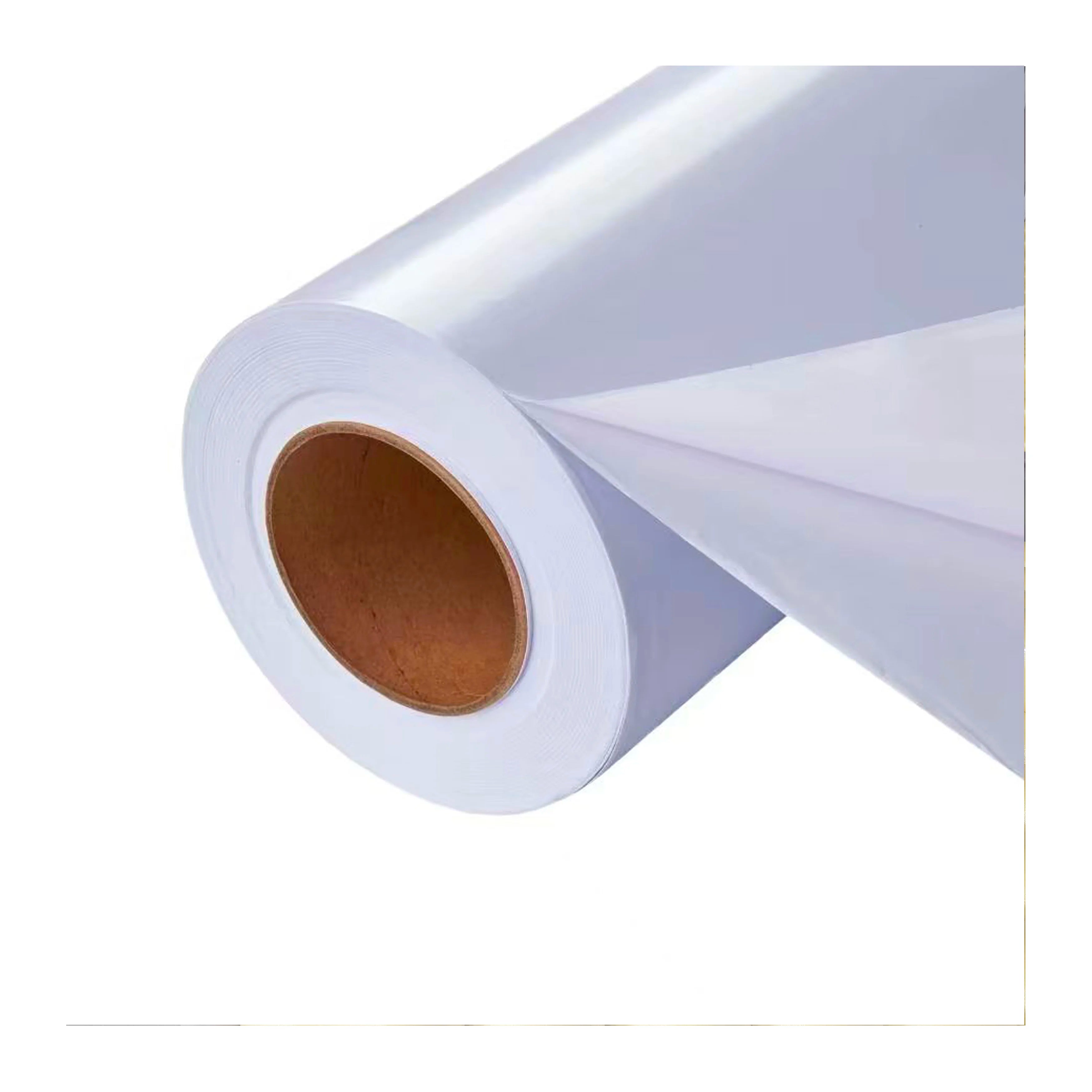 Car Wrap Self Adhesive Vinyl White Printable Pvc Vinyl Roll for Large Format Digital