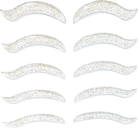 5 Sizes Lash Lift shields Korean Glueless Lash Lift Pads Designed for Open-eye Eyelash Lift Self Adhesive Eyelash Perm Rods