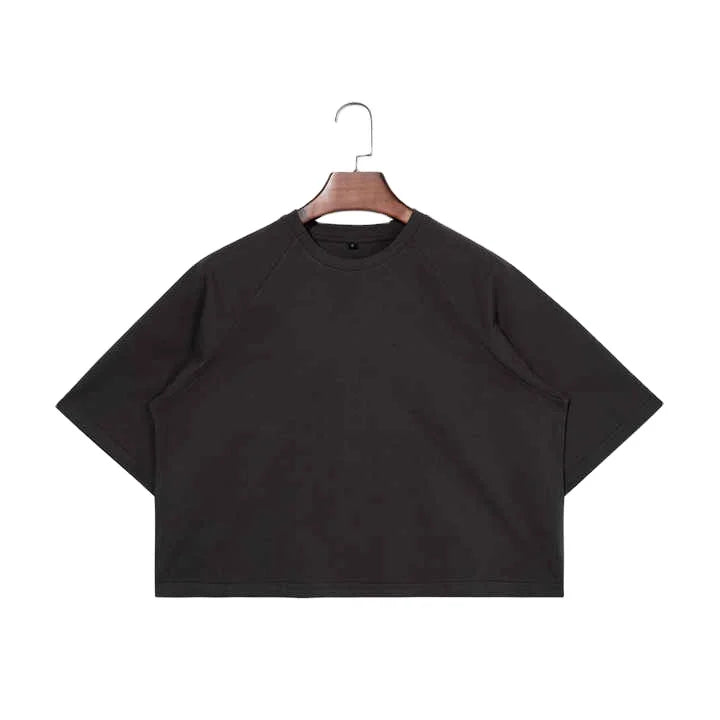 Men's Premium Boxy T-Shirt Loose Fit 100% Combed Cotton Fleece Sublimation Printed Quick Dry Summer Streetwear Custom Graphic