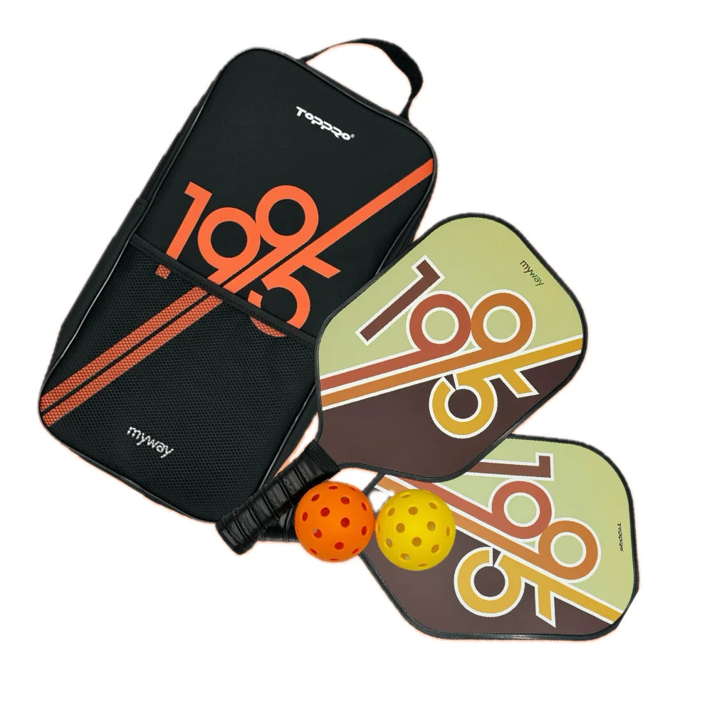 New Style Lightweight Pickleball Paddle with Quiet Core for Squash Balls