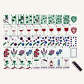 New Luxury Modern Acrylic Mahjong Tiles | Durable Pre-Order Available Launch July 2026 Vineyard Vibes Mahjong Tiles MegaBDM