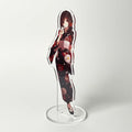 Custom Rainbow Acrylic Stand Anime Hologram 3D Shaker Stand Game Cartoon Acrylic Charm Stand