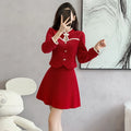 Fall Sweet 2 Piece Set for Women Top And Corduroy Set Ropa Wholesale
