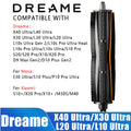 Dreame TriCut Brush, For X40 Ultra/X30 Ultra/L20 Ultra/L10s Ultra Gen 2/S10 Pro/S20/S20 Pro/X10/X20 Pro/D9 Max Gen2..etc.Model