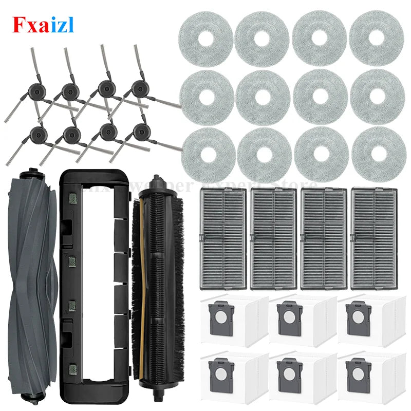 Accessories For Mova P50 Pro Ultra / P50 Ultra , Mova P10 Pro Ultra Robot Vacuum Cleaner Tricut Brush Mop Cloth Dust Bag Filter