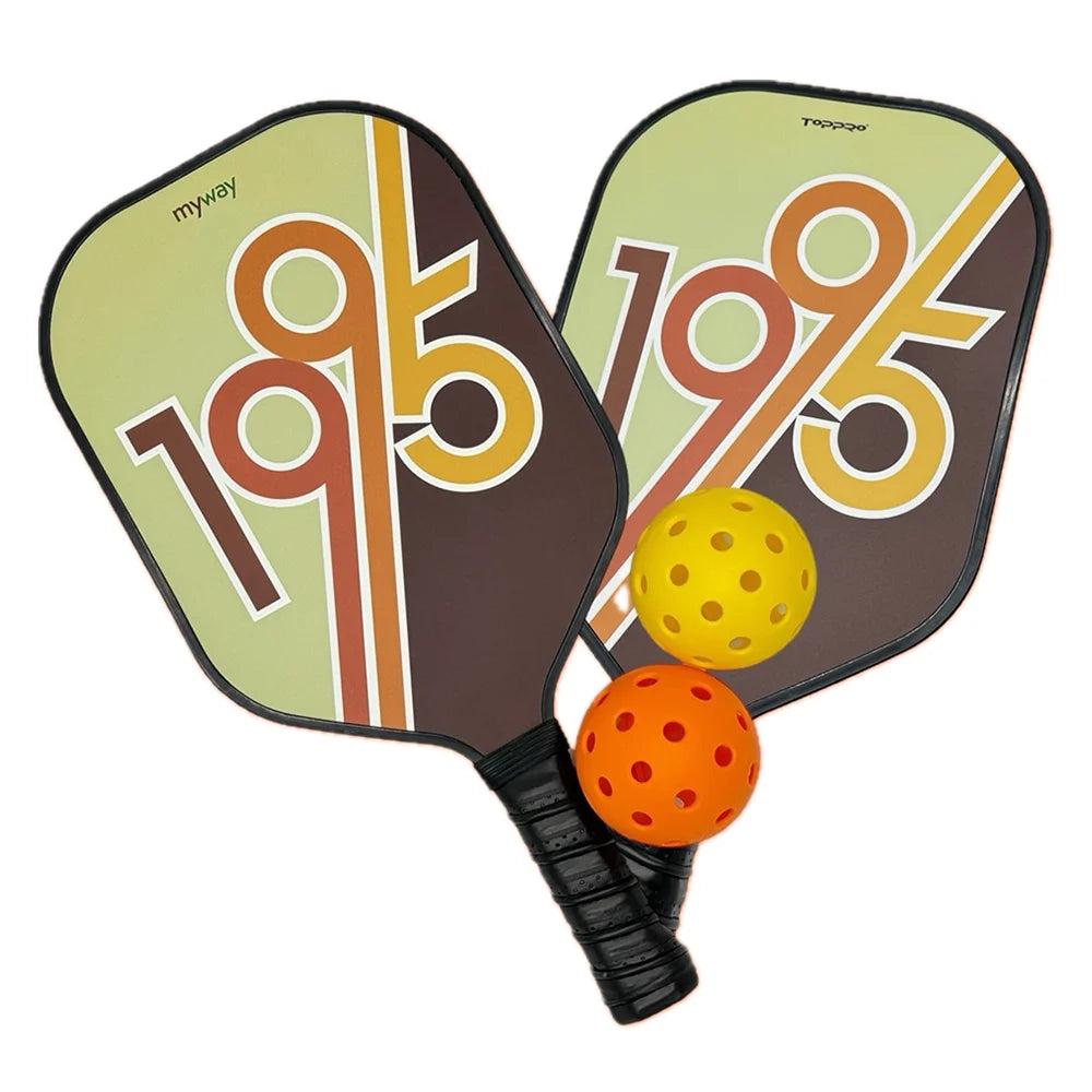 Pickleball Paddles Set of 2  Carbon Fiber Pickle Ball Paddle
