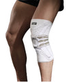 JINGBA New Arrival Compression Knee Sleeve Stabilizers Knee Protector with Gel Pad Side Spring for Yoga Basketball Volleyball