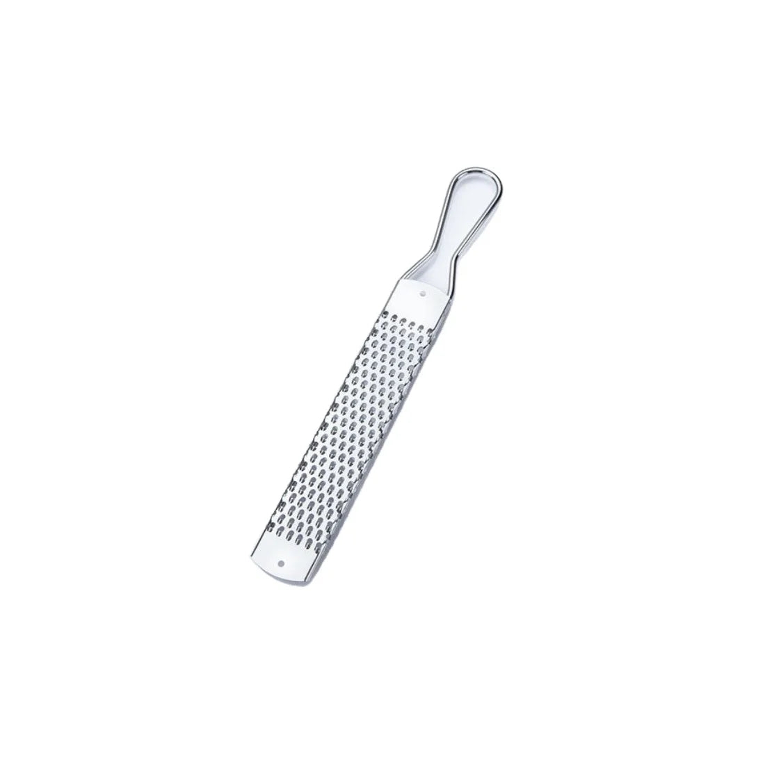 Silver Polished Stainless Steel Kitchen Utensils Long Wired Handle Medium Size Cheese Ladle Fruit Spatula Grater Eco-Friendly
