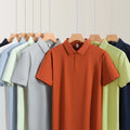 86.6% Chinlon 13.4% Spandex Golf Polo Shirts for Men Polo Shirts MegaBDM