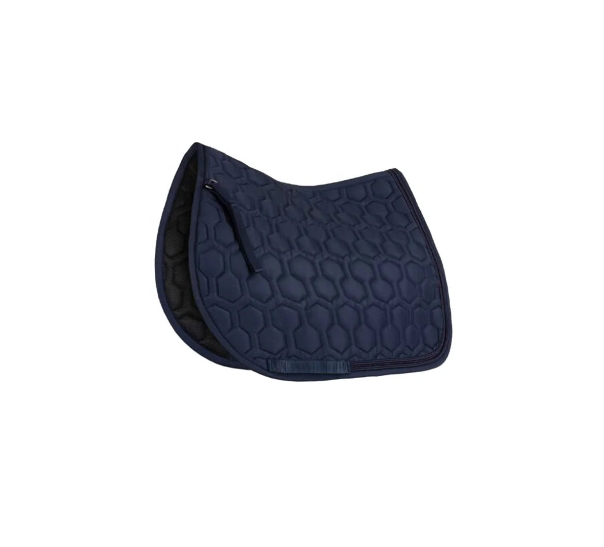 Premium Quality Leather Fabric Saddle Pad for Horse Competition Dressage Pad-Waterproof Riding Training