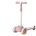 New Popularity Lightweight Cheap Height Adjustable Self Balance Kick Scooter 3 Flash Wheels Foot Scooter