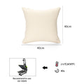 Sublimation Blanks Premium Linen Plain Solid Zipper Pocket Pillow Case Decorative Pillow Cushion Throw Cover Sofa Pillow Case