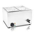 Restaurant Catering Food Warming Equipment 4-Pan Commercial  Electric Stainless Steel Bain Marie