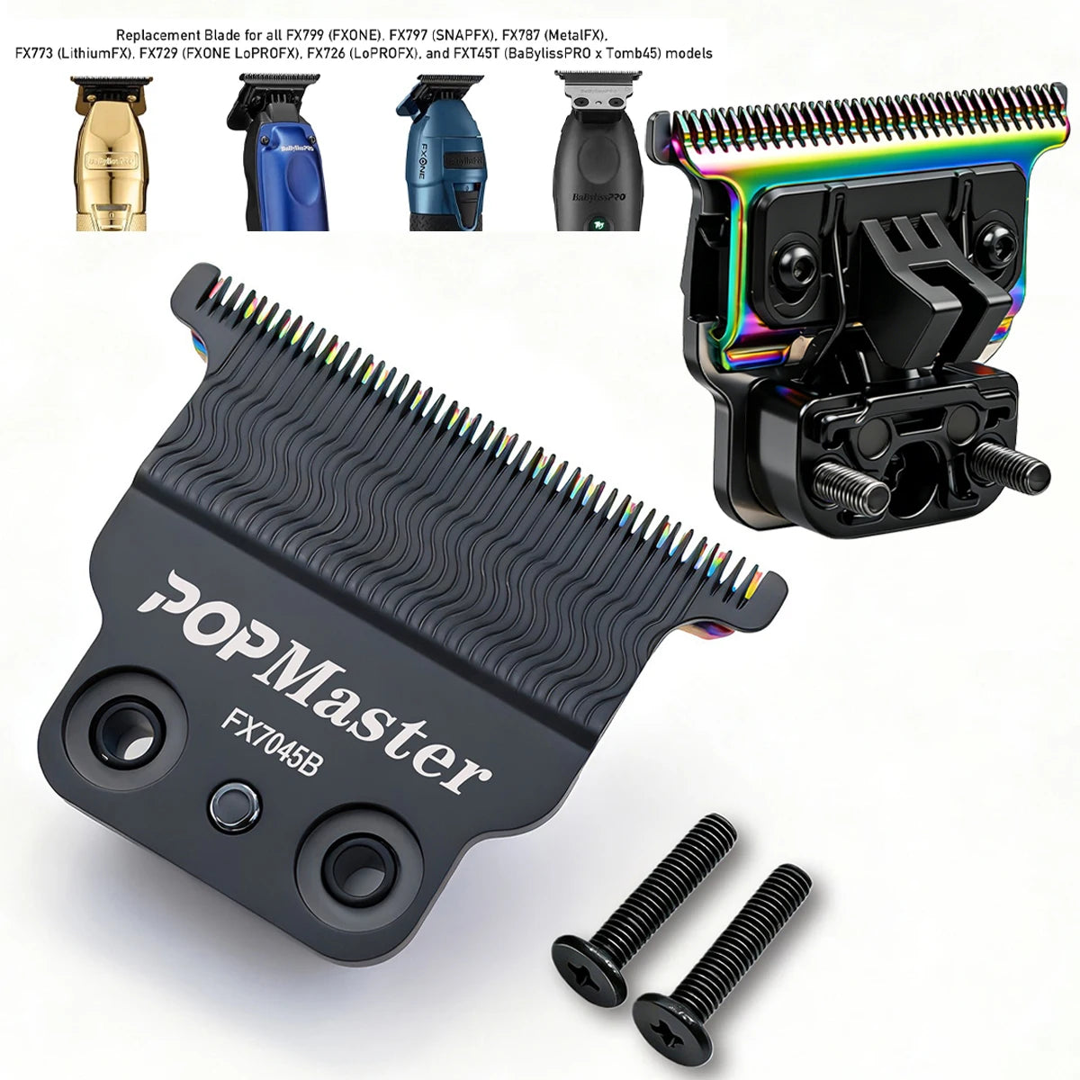 Professional trimmer for replacing blades electric hair Barber shop carving trimmer blade For Baby Trimmer FX787 FX726 FXT45T