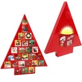 Foldable Xmas Tree Shape Advent Calendar Box 24 Days Empty Christmas Countdown Gift Packaging With Blister Tray MegaBDM